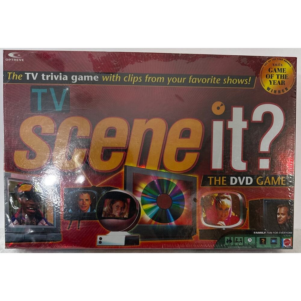 TV Edition Scene It! The DVD Trivia Game activityTV Edition New